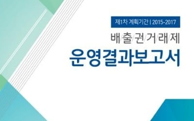 온실가스 배출권 거래시장 2년 만에 10배 성장