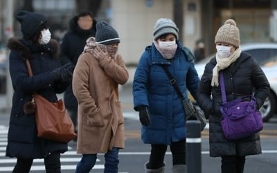 전국 대부분 지역 '한파주의보'…서울 체감온도 영하 14도