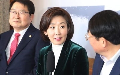 나경원 "민주당, 손혜원 국조 받고 하루빨리 국회 정상화해야 "