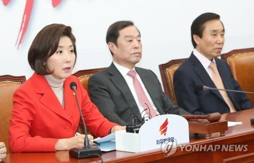 나경원 "문재인정부는 '내첵남블'…권위주의정부 끝판왕"