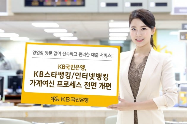 KB국민은행, 비대면 전용 신용·전세대출 신상품 출시