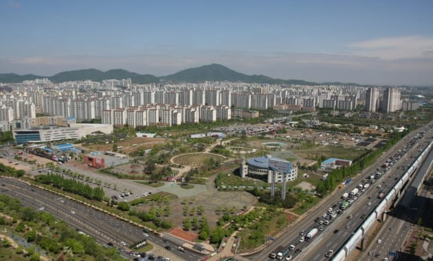 경기 부천영상문화산업단지가 건립될 부지 전경. 부천시 제공