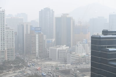 [포토] '미세먼지 가라~' 숨 좀 쉬고 살자