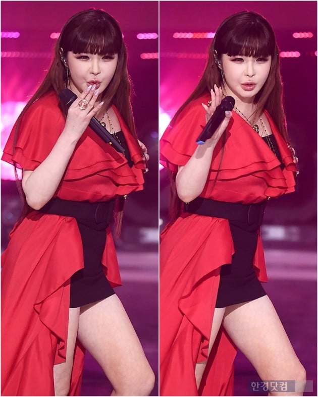 [포토] 박봄, '팬들을 향한 손키스~'