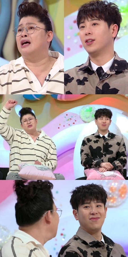 '안녕하세요' 이영자, 피오(사진=KBS 2TV)