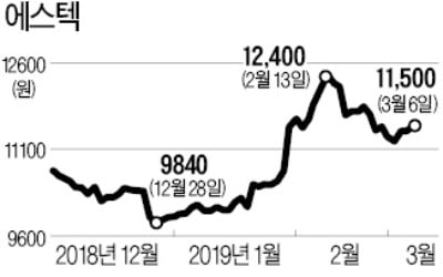 팰리세이드 효과…가속페달 밟는 에스텍