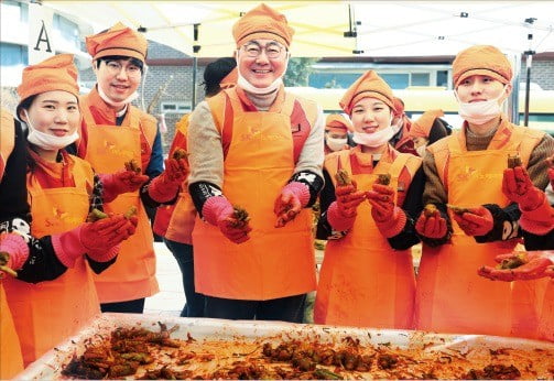 SK이노베이션 ‘봄동 김치 나눔 봉사’ 