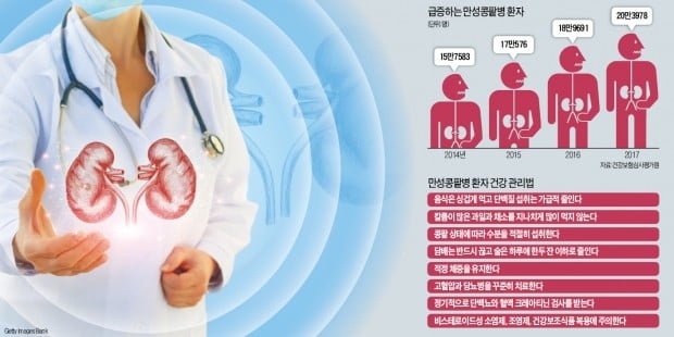 '몸속 정수기' 콩팥 건강 지키려면 '소금은 조금만'