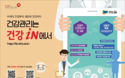 국민건강보험공단, 개인 맞춤형 건강관리 프로그램 제공