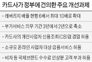 금융당국, 카드사 레버리지 확대 요구 거부