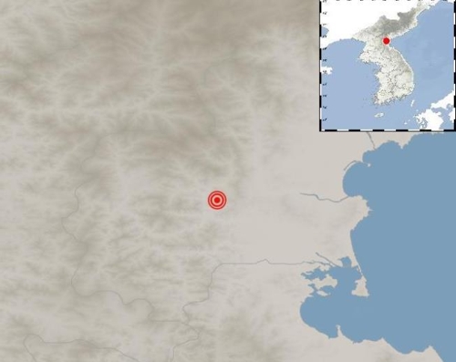 북한 함경남도서 규모 2.2 지진…"자연지진으로 분석"