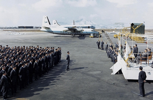 대한항공, 창립 50주년 맞아 '조용한' 기념식…"영욕의 50년"