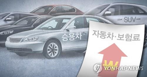 "노동정년연장·최저임금인상, 車보험료 1.7% 인상압박"