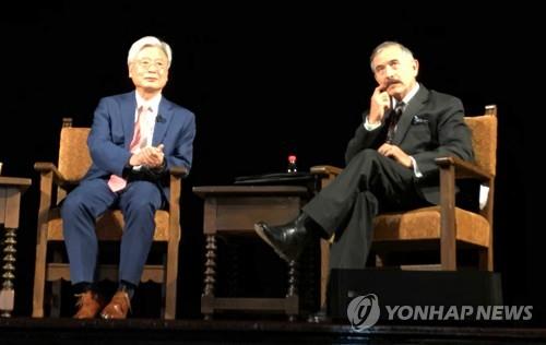 韓美 두 대사, '의기투합' 미국 투어…"더 빨리 움직여보자"