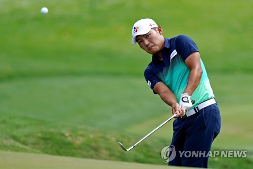 홀인원 행운 살리지 못한 임성재 "티샷 흔들려 아쉬워"