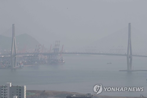 전국 항만 미세먼지 심각한데 예산은 '쥐꼬리'