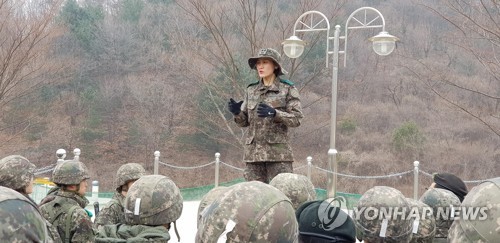 여군 최초 전방사단 보병대대장 권성이 육군 중령