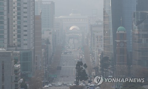 아침부터 중부지방에 고농도 미세먼지…밤엔 중국서 유입