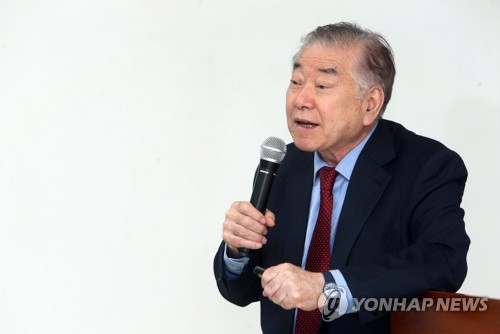 문정인 "이제 北이 행동 보여줄 차례…어떤 종류의 발사도 재앙"