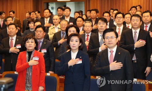 한국당 "좌파연정 막자"…선거법 개정 저지 총력전