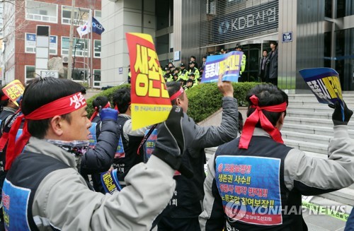 이동걸 산은 회장 "내달 초 대우조선 실사"