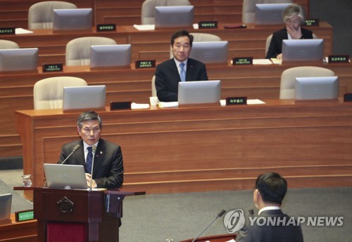 정경두 "北핵확산 움직임 시 국제사회와 공조해 철저히 막을 것"