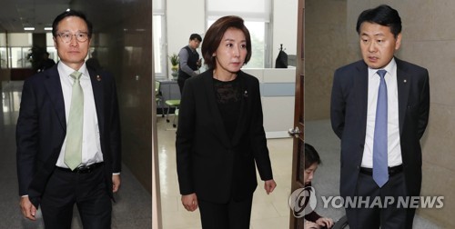 여야 3당 원내대표 회동…선거제 패스트트랙 이견 재확인