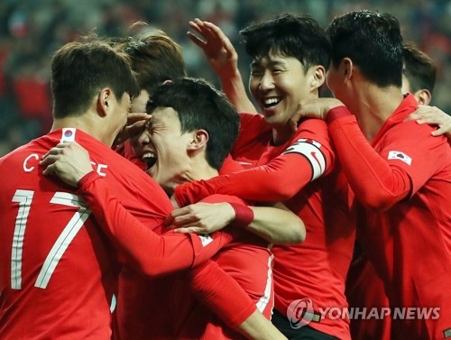 '손흥민·이재성 득점포' 한국, 콜롬비아에 2-1 승리