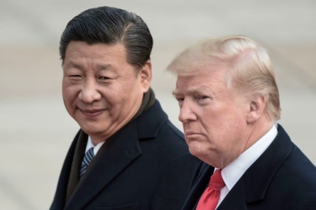 도널드 트럼프 미국 대통령(사진 오른쪽)과 시진핑 중국 국가주석.(사진=연합뉴스)