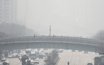 숨 막히는 봄날…경기도 전역에 초미세먼지 경보