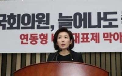 나경원 "선거·공수처·수사권조정 법은 좌파독재 장기집권플랜"