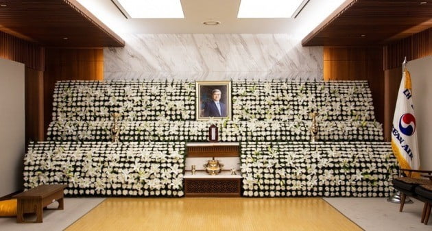 조양호 한진그룹 회장 빈소 / 사진 = 한진그룹 제공