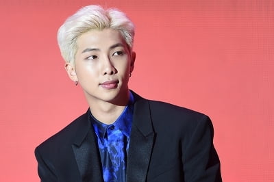 [포토] 방탄소년단 RM, '멋진 모습에 시선강탈'