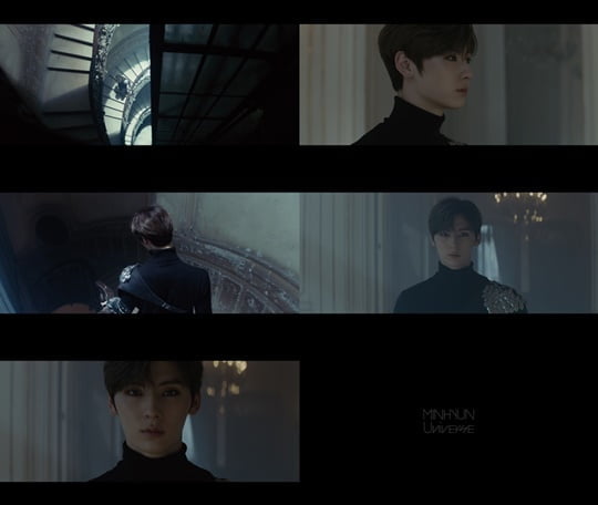 뉴이스트 민현, 선공개 곡 'Universe' MV 2차 티저 공개…빠져드는 눈빛