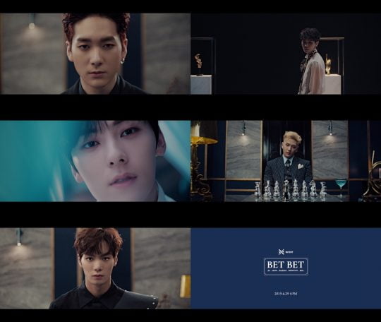 그룹 뉴이스트 ‘BET BET’뮤직비디오 티저 영상 / 사진제공=플레디스 엔터테인먼트