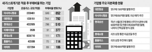 항공·해운사들, 자본확충 위해 '동분서주'