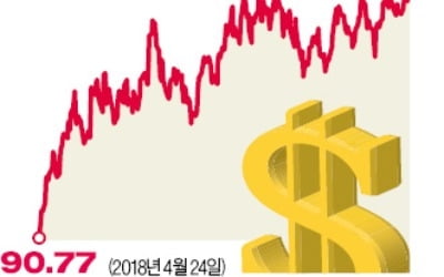 美경기·증시 호조에 달러貨도 강세