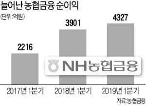 농협금융 1분기 이익 '역대 최대'