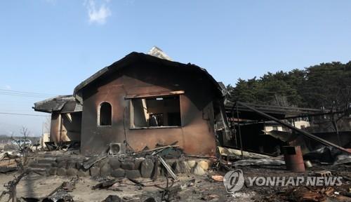 [강원산불] 한전 "변압기 폭발 없었다…전선에 불꽃 추정"