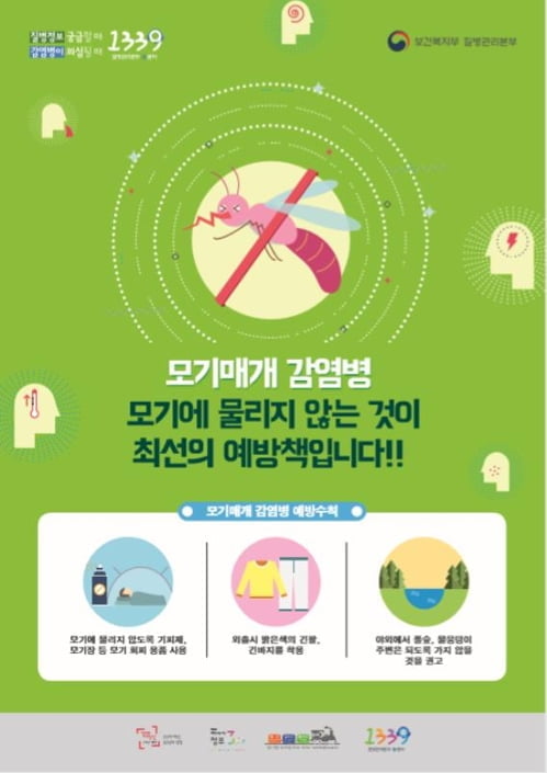 전국 '일본뇌염 주의보' 발령…제주서 작은빨간집모기 확인