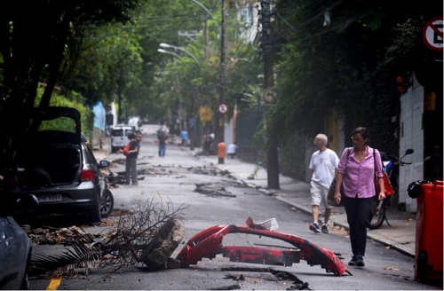 브라질 리우, 집중호우·산사태 피해 늘자 재난지역 선포