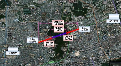 강남 동서 잇는 서리풀터널 22일 개통…서초대로 42년 만에 연결