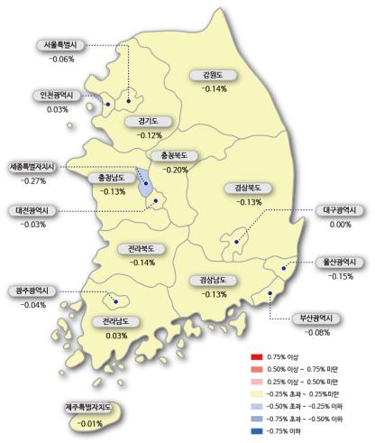 급매 소진에 매물은 회수…서울 아파트값 하락세 '주춤'