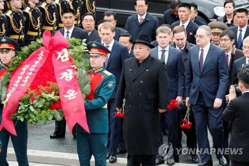 김정은, 블라디보스토크역서 출발…2박 3일 방러 일정 후 귀환