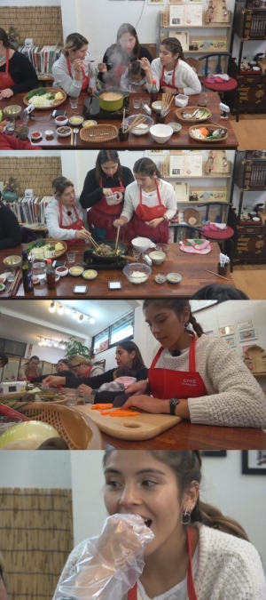 '어서와 한국은' 칠레 세 자매, 김치 만들기 도전...요리 중 찾아온 위기는?