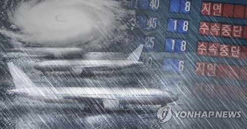 제주 전역에 강풍주의보…항공편 결항 속출