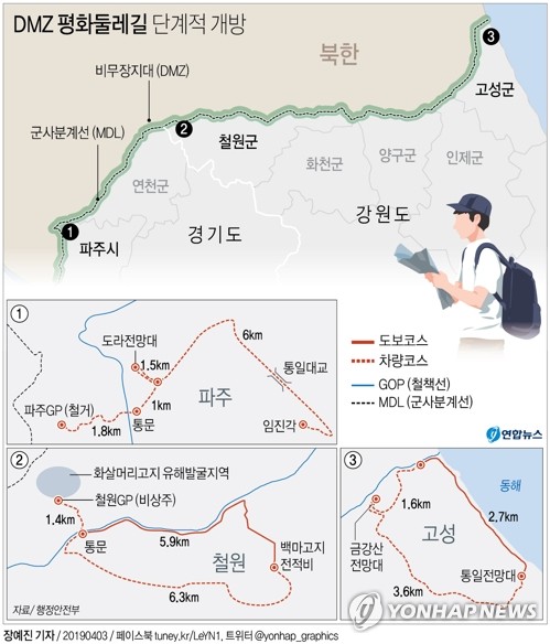 전쟁의 땅에 평화 발걸음…"DMZ 개방, 지역경제 살릴 기폭제"