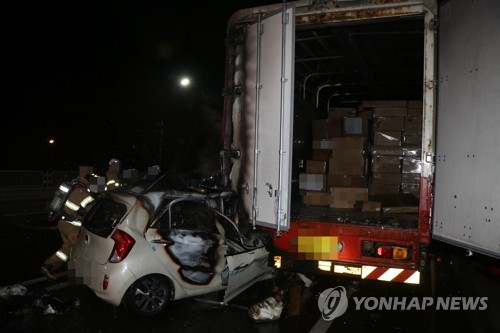 "음주적발 두려워서" 화재차량서 친구 두고 도주한 30대 자수