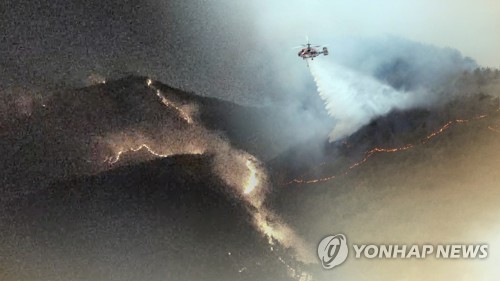 산불에 초토화된 백두대간…하룻밤 새 여의도 1.8배 잿더미