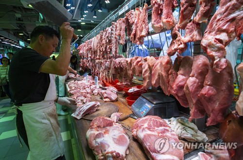 中 돼지열병 창궐에 글로벌 돼지고깃값 '비상'